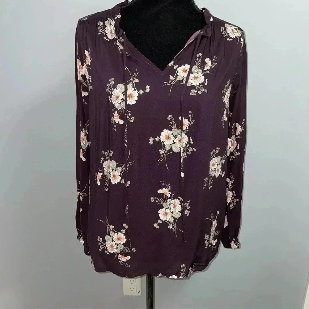 Anthropologie -- Velvet by Graham & Spencer Blouse